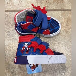Marvel Spider-Man Kids Sneakers - Red and Navy